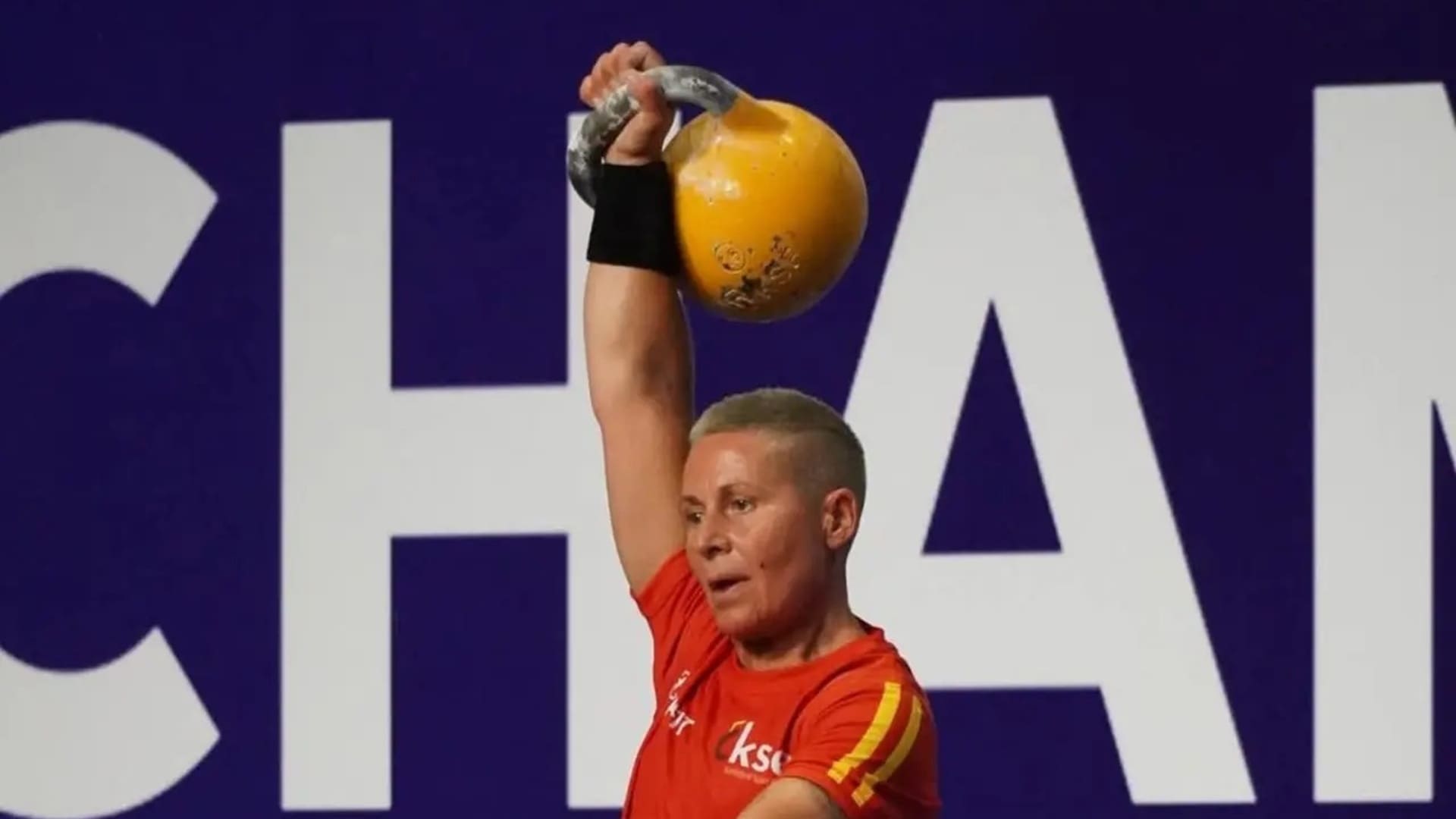 campeona del mundo de Kettlebell Sport