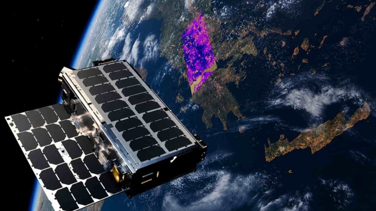 constelación de satélites en Grecia para detectar incendios