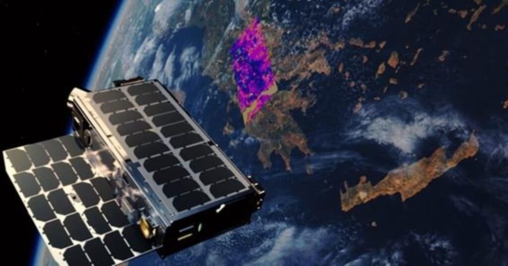 Grecia usa satélites con IA para cazar incendios 1 constelación de satélites en Grecia para detectar incendios