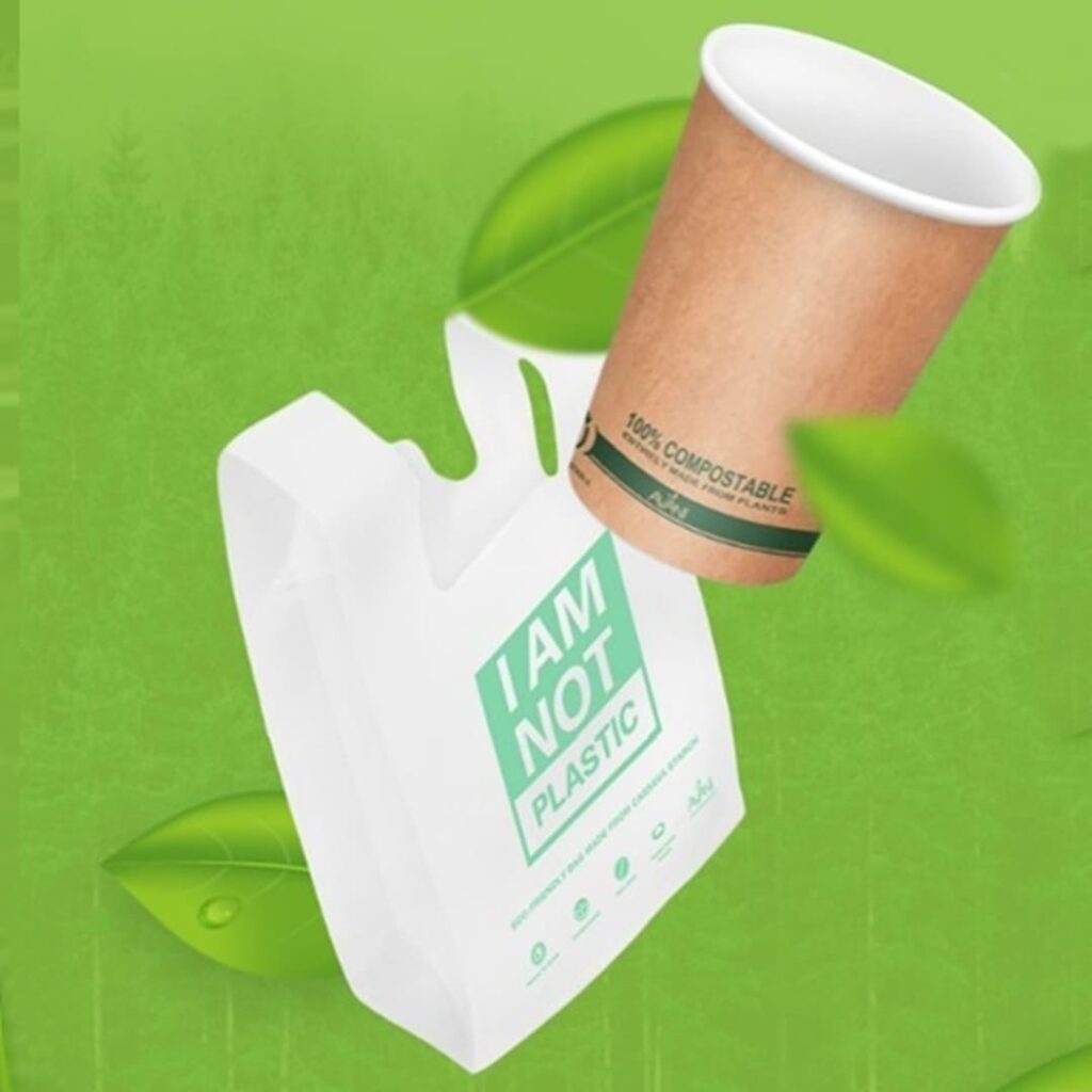 bolsas biodegradables de almidón de yuca