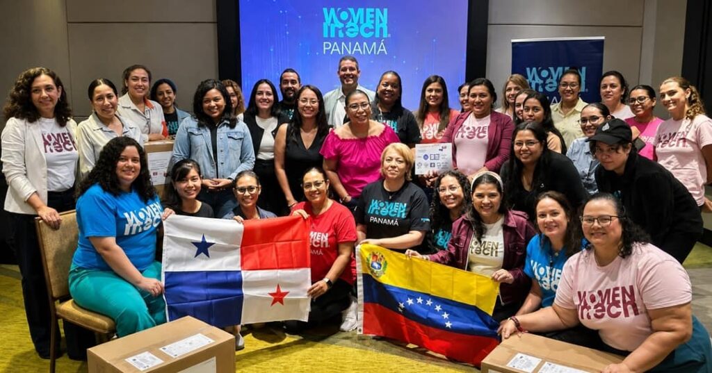 finalistas en los Women in Tech