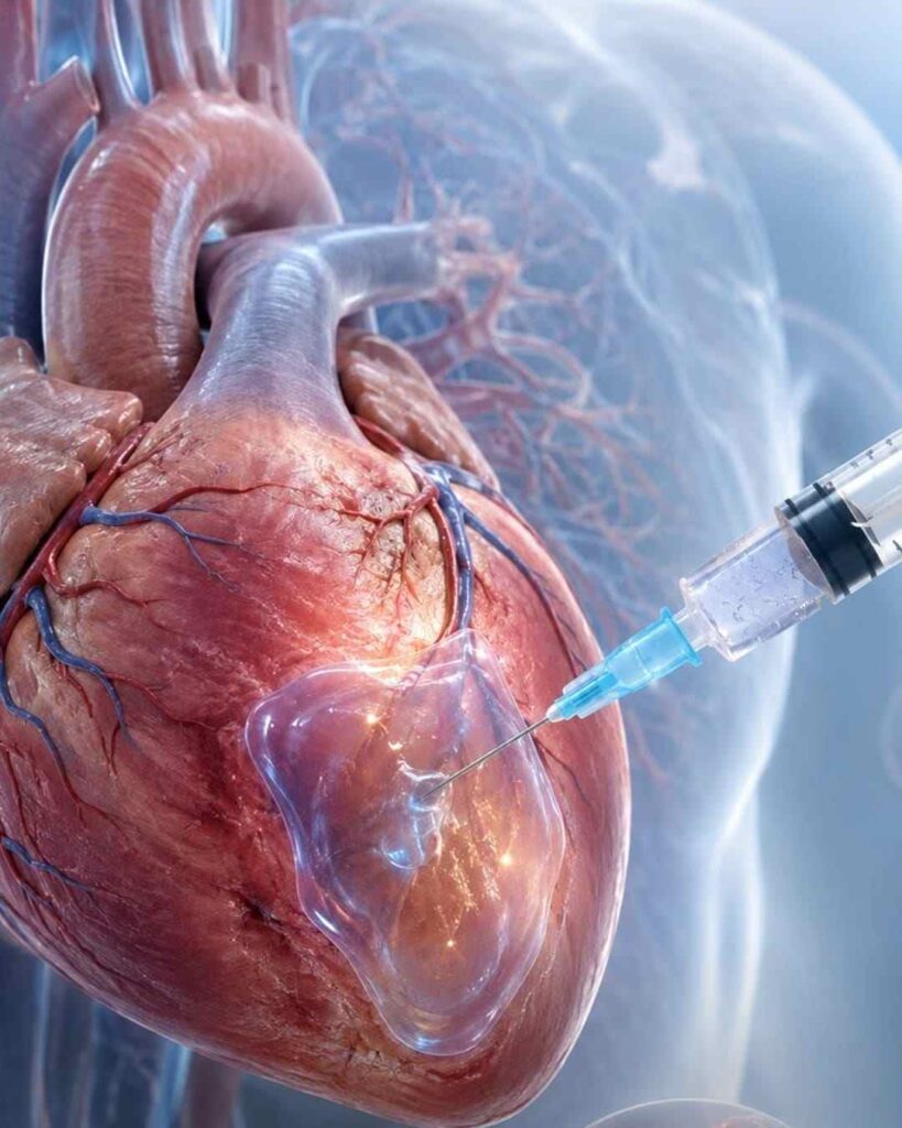 hidrogel bioactivo inyectable para la recuperación cardíaca