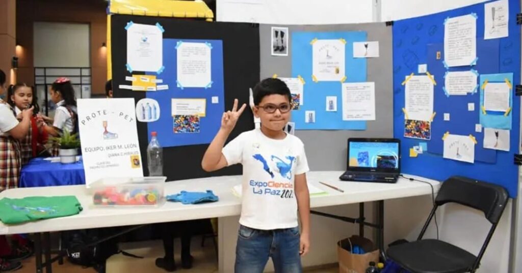 Apenas 14 años y ya presenta su prototipo de prótesis hecha con PET reciclado 3 Iker Meza