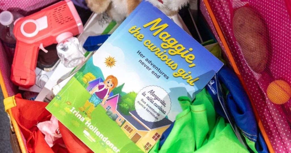 Maggie, the Curious Girl llega al Braille y a más niños panameños 2 Maggie the Curious Girl