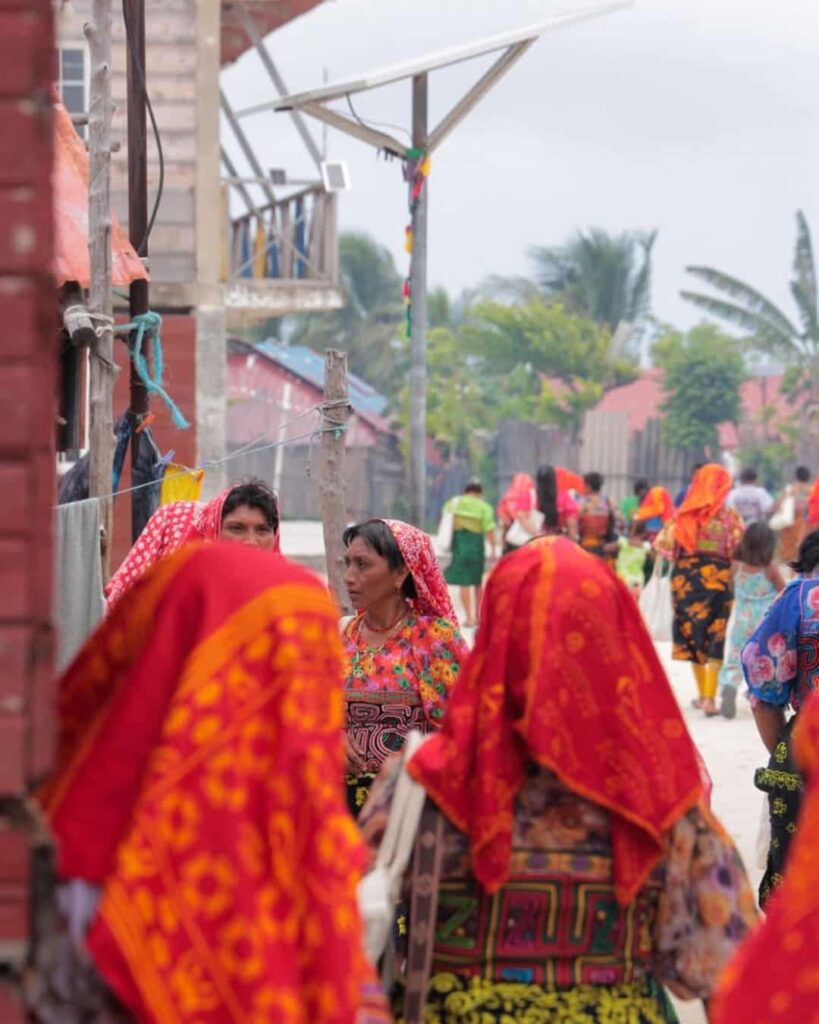 mujeres de Gunayala
