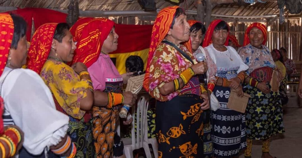mujeres de Gunayala