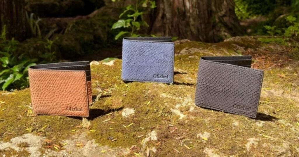 De la piel del salmón a tu billetera: la empresa que no desperdicia nada 2 Ofishal Leather