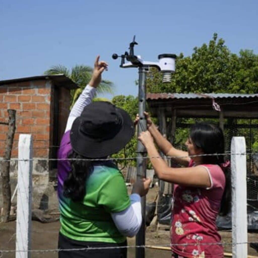 mujeres de El Salvador que usan ciencia comunitaria