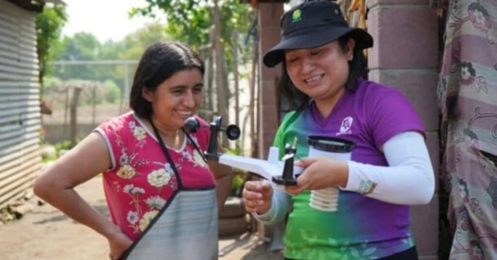 mujeres de El Salvador que usan ciencia comunitaria