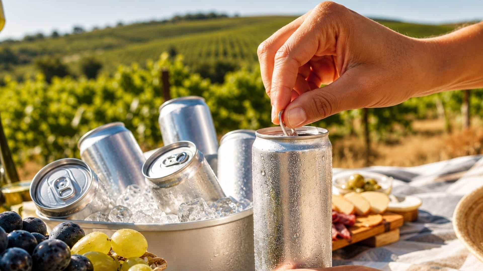 Vino en lata